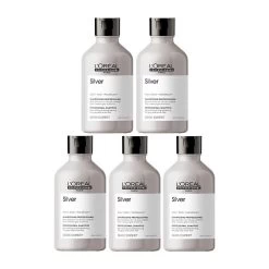 L'Oreal 5x L'Oréal Serie Expert Silver Shampoo 300ml