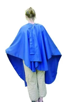 Nebur Kapmantel Maxi Marine Blauw 182x150cm -Haarverzorgings Winkel 1004 kapmantel maxi achterzijde