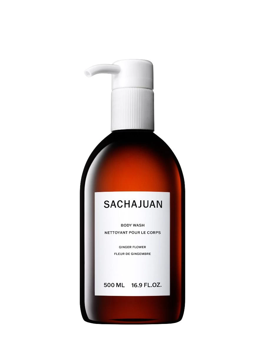 SachaJuan Body Wash Ginger Flower 500ml 3 SachaJuan Body Wash Ginger Flower 500ml