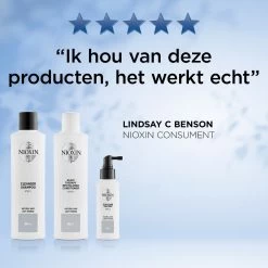 Nioxin 3D Verzorgingssysteem Kit 1 -Haarverzorgings Winkel 337 06