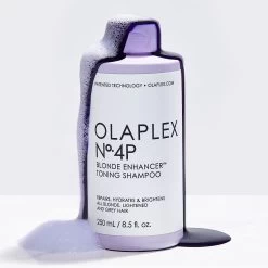 Beschadigd Haar Pakket Olaplex No.3 + 4 + 4P + 5 -Haarverzorgings Winkel 4p goop with bottle and bubbles 1