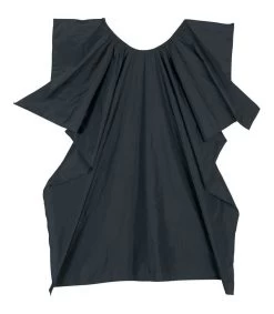 Comair Kapmantel Met Haaksluiting Zwart 110x140cm