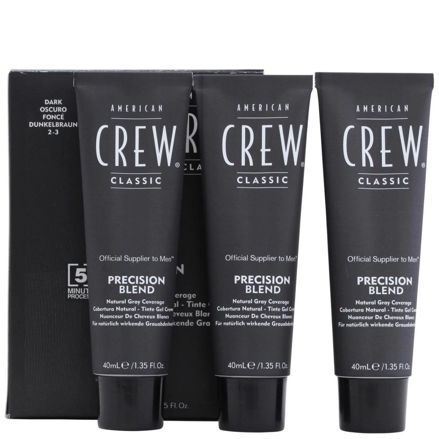 American Crew Precision Blend Dark 3x40ml 3 American Crew Precision Blend Dark 3x40ml