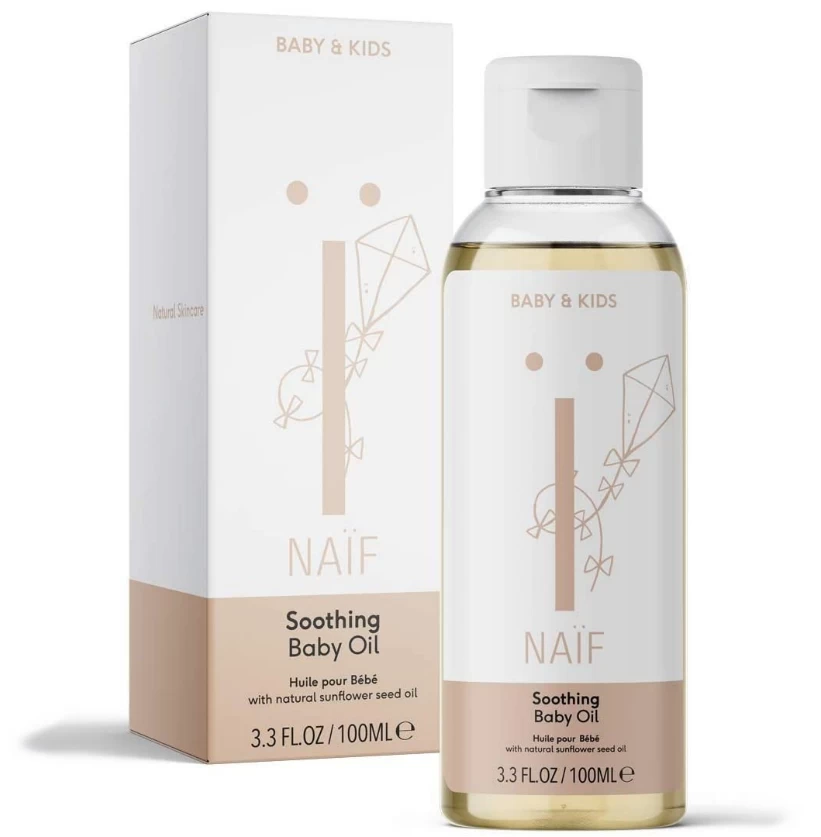 Naïf Baby & Kids Soothing Baby Oil 100ml 3 Naïf Baby & Kids Soothing Baby Oil 100ml
