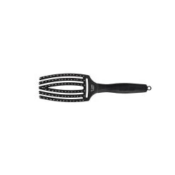 Olivia Garden Fingerbrush Combo Zwart Medium