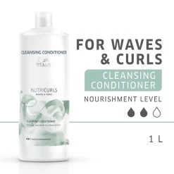 Wella Nutricurls Clean Conditioner1000ml -Haarverzorgings Winkel cc 1l