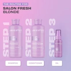 Lee Stafford Bleach Blondes Everyday Care Golden Girl Oil 50ml -Haarverzorgings Winkel copy of leestafford everydaycare oil carousel routine