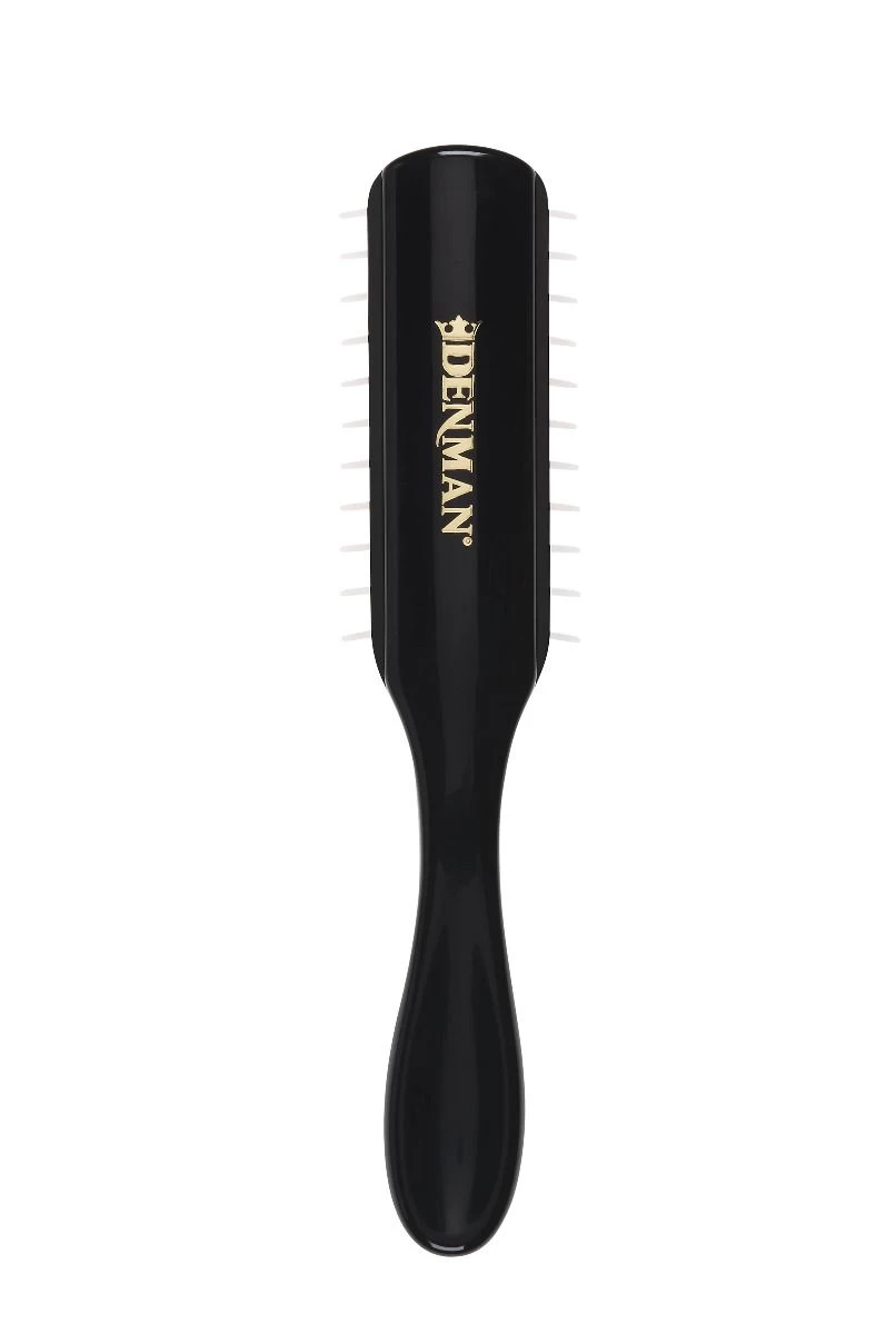 Denman D31 Borstel Medium 7-rij Freeflow Zwart/rood/wit 4 Denman D31 Borstel Medium 7-rij Freeflow Zwart/rood/wit - Image 2