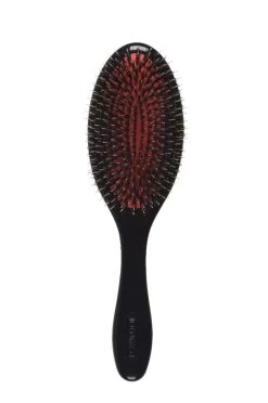 Denman D81 Medium Haar & Nylon Platte Borstel Zwart