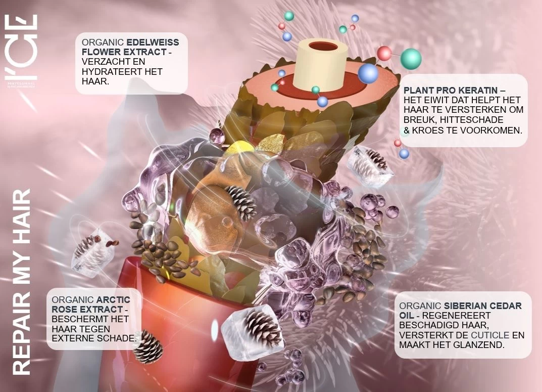 ICE Professional Repair My Hair Keratin Filler 100ml 6 ICE Professional Repair My Hair Keratin Filler 100ml - Image 4