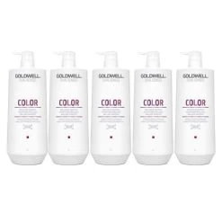 5x Goldwell Dualsenses Color Brilliance Shampoo 1000ml