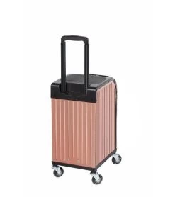 Sibel Trolley Koffer Rose Goud