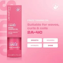 Lee Stafford For The Love Of Curls Frizz Taming Shine Oil 50ml -Haarverzorgings Winkel leestafford fortheloveofcurls frizzoilbox fop shopify 9c927df3 fb91 49d7 bca3 c1687d737232 990x