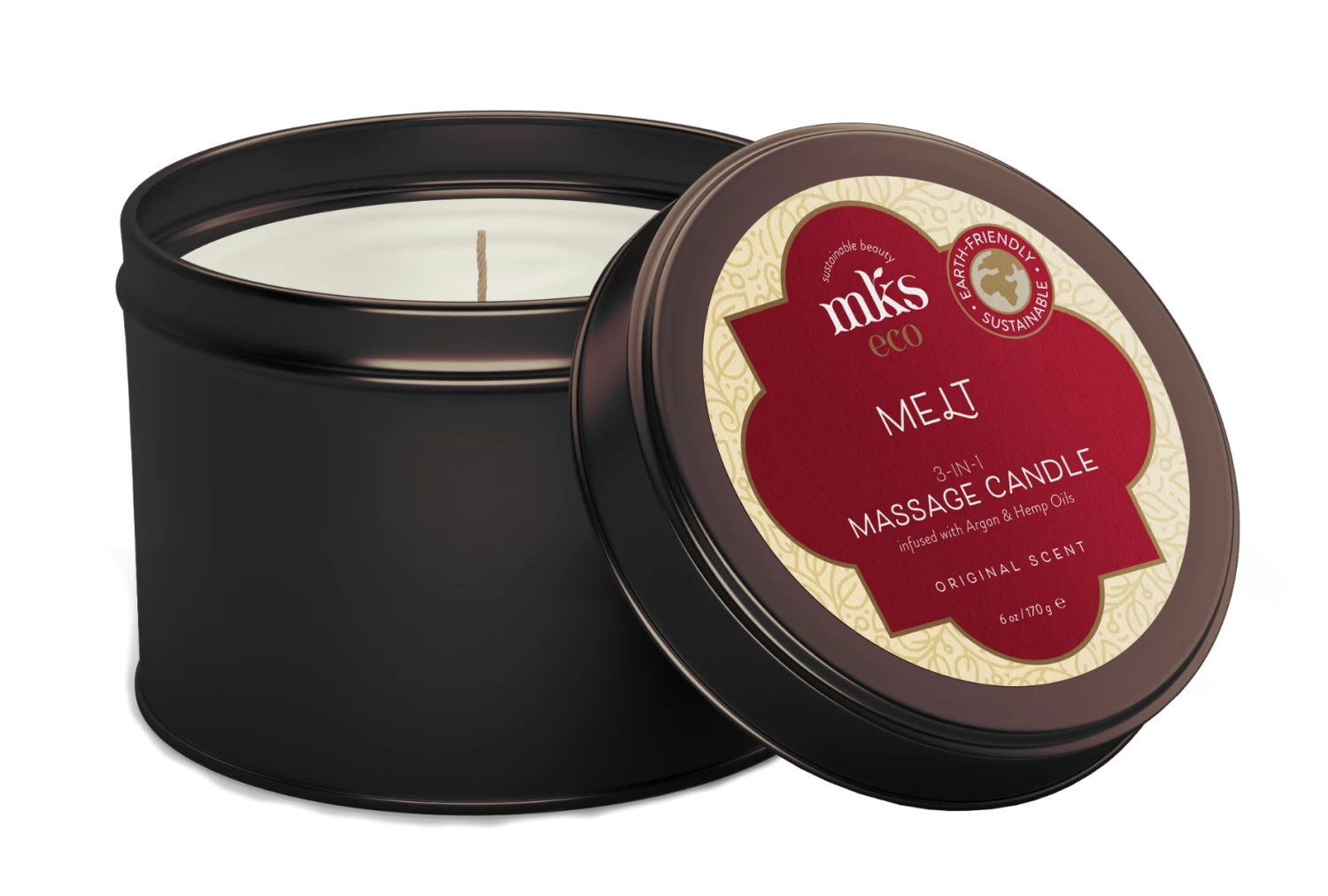 MKS-Eco Melt 3 In 1 Massage Candle Original 170gr 3 MKS-Eco Melt 3 In 1 Massage Candle Original 170gr