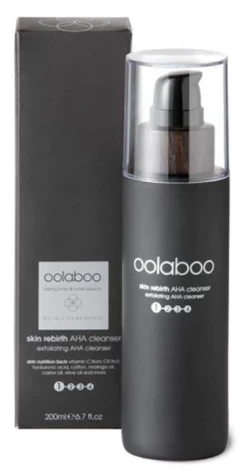 Oolaboo Skin Rebirth Exfoliating AHA Cleanser Phase 1 200ml