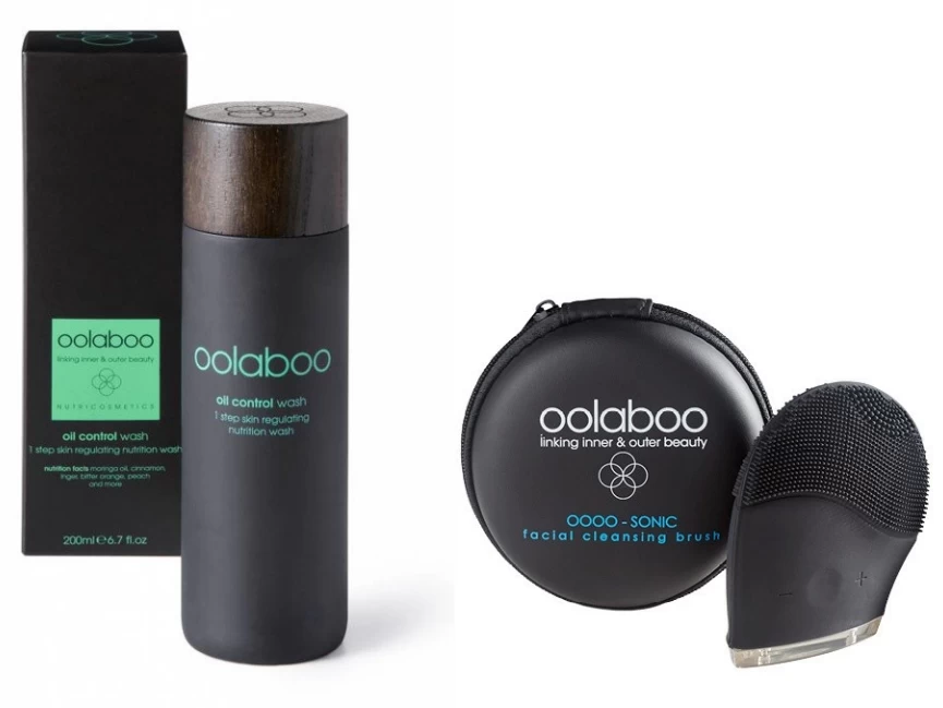 Oolaboo Oil Control 1 Step Skin Regulating Nutrition Wash + OOOO-Sonic Facial Cleansing Brush 200ml 3 Oolaboo Oil Control 1 Step Skin Regulating Nutrition Wash + OOOO-Sonic Facial Cleansing Brush 200ml