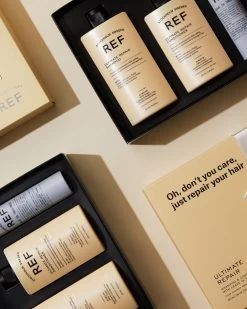 REF Ultimate Repair Giftset -Haarverzorgings Winkel ref stockholm gift box box ultimate repair inside