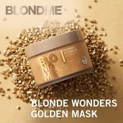 Schwarzkopf Blond Me Blonde Wonders Treatment 450ml -Haarverzorgings Winkel skp blondme golden mask social feed 1 1080x1080