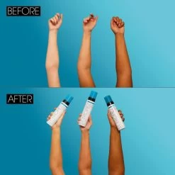 St. Tropez Self Tan Classic Mousse 240ml -Haarverzorgings Winkel st.tropez tan before after self tan classic mousse