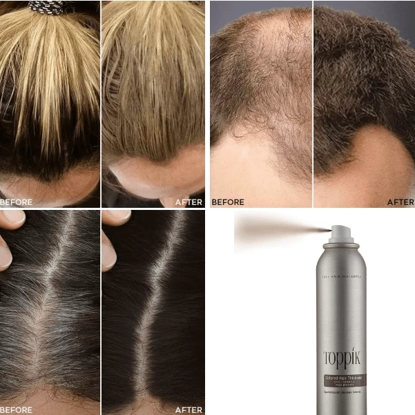 Toppik Colored Thickener Light Brown 144gr 5 Toppik Colored Thickener Light Brown 144gr - Image 3